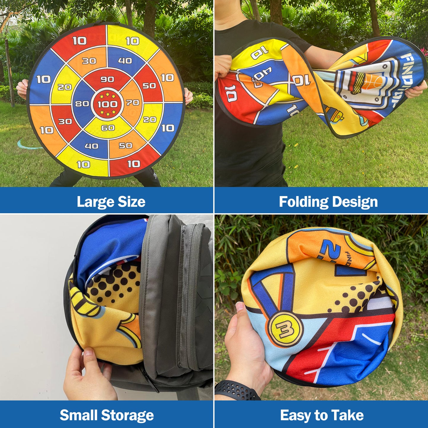 Finditop Basketball Dart Board for Kids