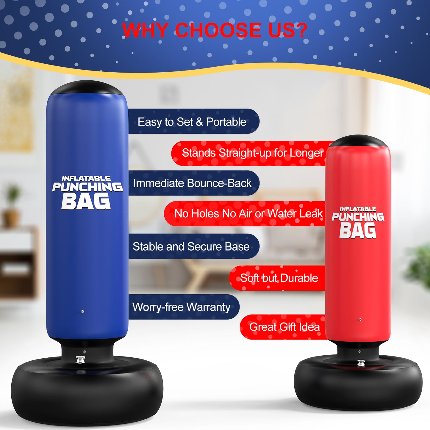 Inflatable Punching Bag for Kids（PB47/ PB60）