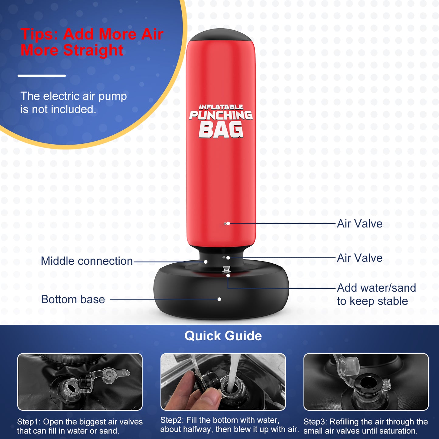 Inflatable Punching Bag for Kids（PB47/ PB60）